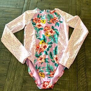 ONE PIECE RASHGUARD SWIMSUIT XL EXC COND